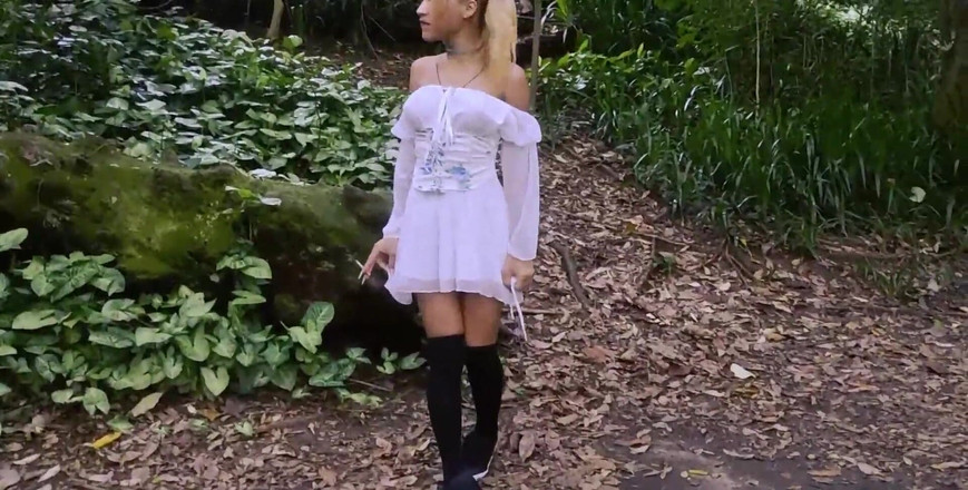 DotadaSP: Ngocok kontol di taman umum!