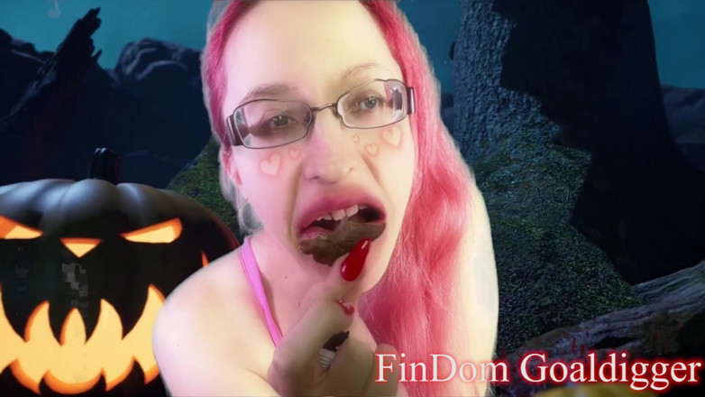 FinDom Goaldigger: Your penis will be transformed into Halloween sweets