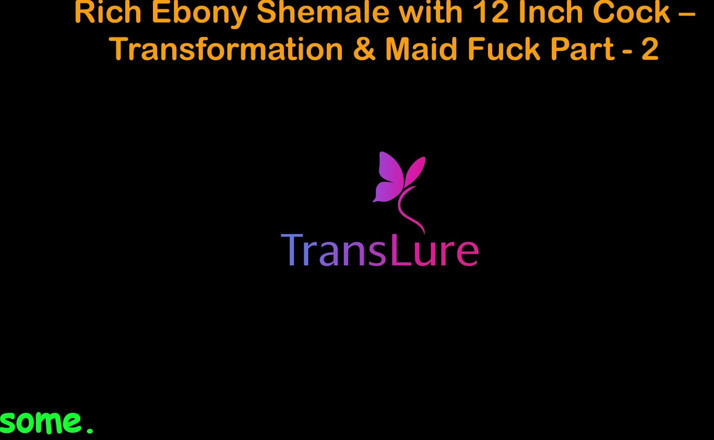 TransLure: English Audio Sex Story Rich Ebony Shemale with 12 Inch Cock -...