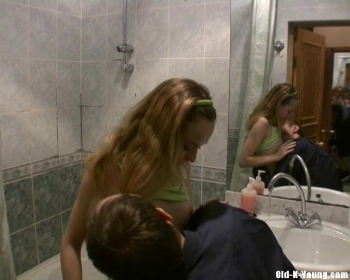 Teen Mega World: Babe Fucked by Old Roommate