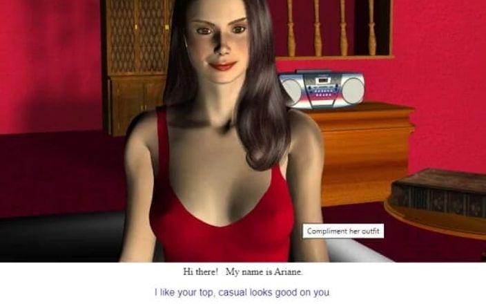 Miss Kitty 2K: Kencan virtual ariane oleh misskitty2k gameplay