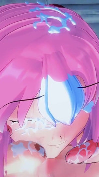 Mega Man X Dive's Nana krijgt een bukkake om haar speelbare debuut te vieren