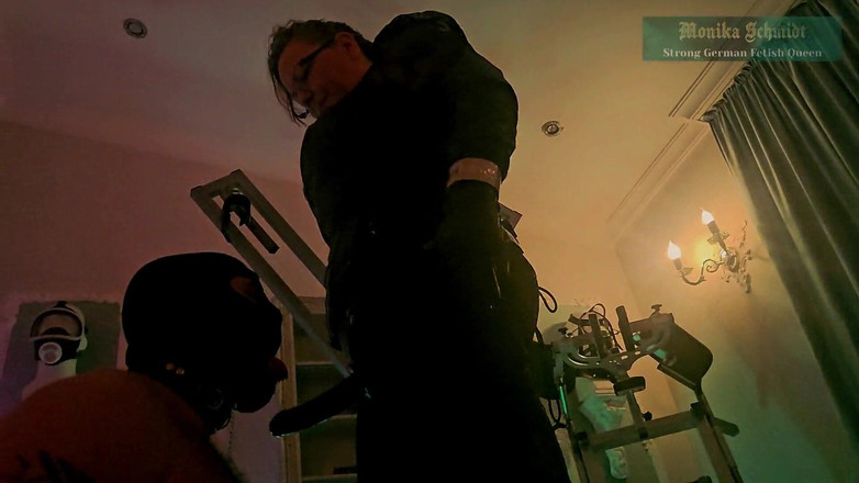 Strict Senz: Monika Schmidt Blowjob Training Cuckolding Strapon Bitch Spitting Verbal Humiliation