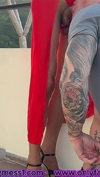 Behind the Scenes of the Outdoor Fuck with Big Cock Cherry