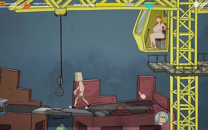 LewdArcade: Koleksi fuckerman 2 v2.1 lagi asik mainin main game bokong