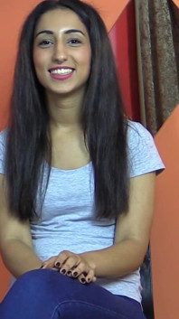 Interview 01 - Model Aileen, 19, at the Porn Casting