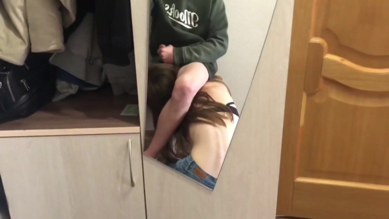 teenstep: His First Blowjob - Sucking a Classmate's Cock
