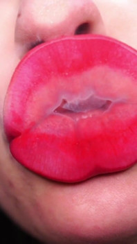 Red Lipstick Seduction