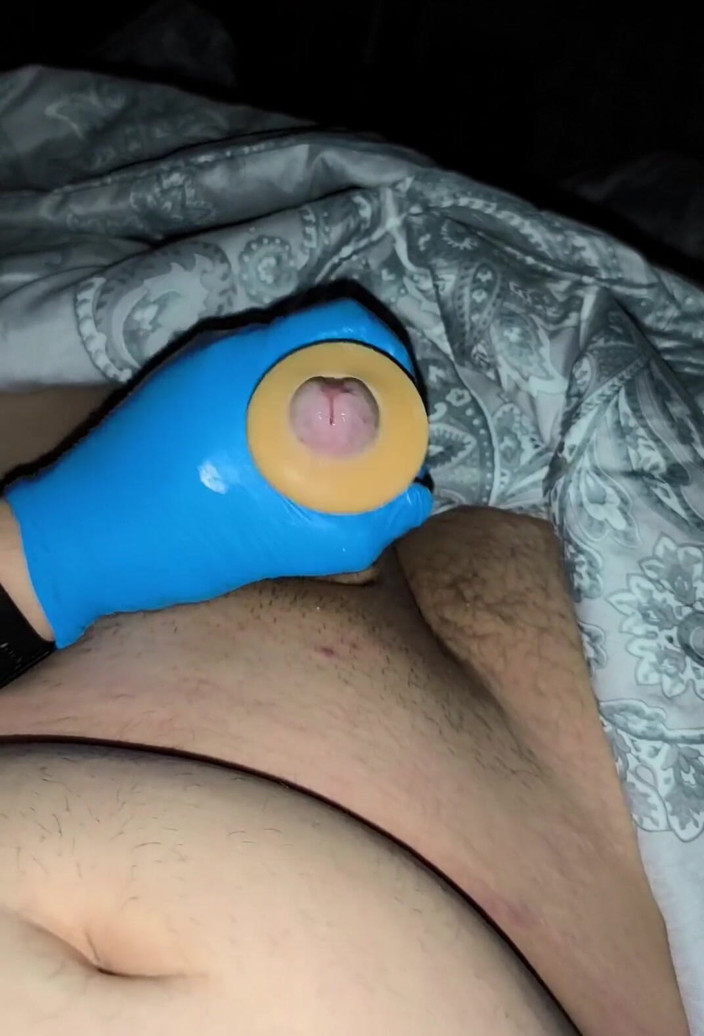 HotBigDick98: Cum Inside a Pocket Pussy