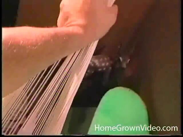 Homegrown Wives: Titty fucking and cock sucking from this redhead
