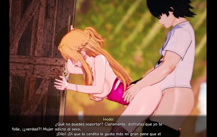 Monkylufy: Art Online the Trap of Breath Concealed Magic Parte 18