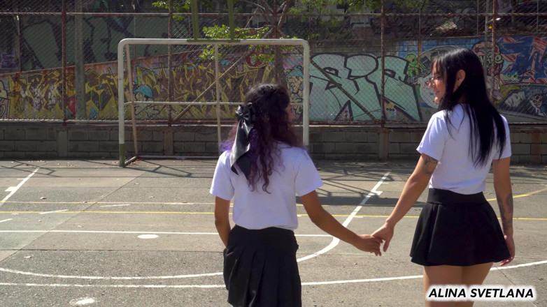 Alina Svetlana: Rebellious Teen Girls Have Lesbian Sex