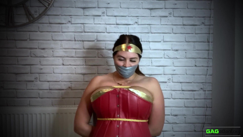 Gag Attack: Terri - WW in bondage