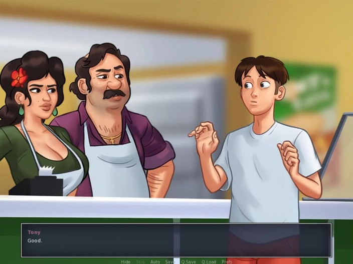 Miss Kitty 2K: Summertime Saga V0.20.5 - Pt.234 - Kemerahan Tony