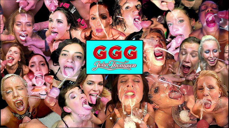 DEUTSCHLAN PORNO XXX: Brunette and Blonde Sluts in Wild Bukkake with Piss and...