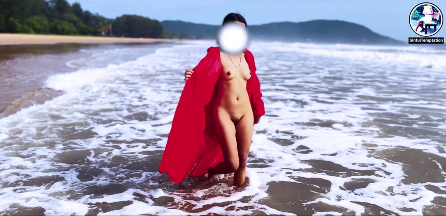 Ziya: Publiczna plaża masturbuje się i tryska