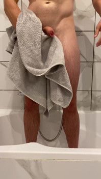 The Morning Starts Right When Warm Drops of Water Slide Down My Naked Body…