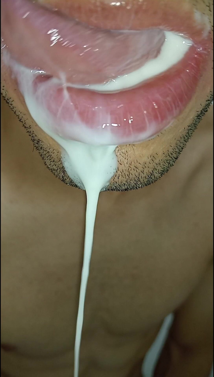 Rey rey: Wytrysk w moich ustach, graj swoją spermą i połykać go,...