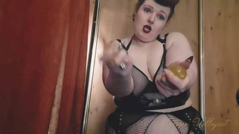 Mxtress Valleycat: Gothic queen vernietigt je ballen