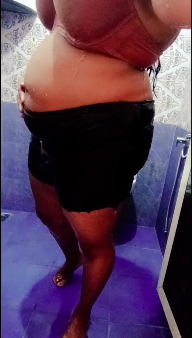 Your Arya: Indian Big Boobs Step Sister Arya in Bathroom