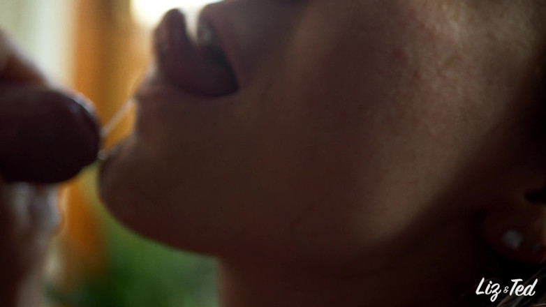 Lizandted: Liz and Ted - Close up blowjob