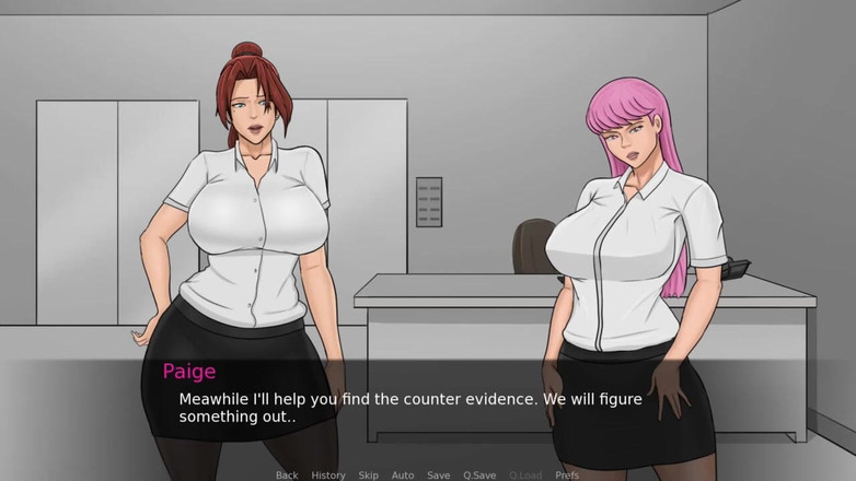 Neon2520: Геймплей Eva в экстазе No05 грудастая рыжая обучается боссу быть покорной.