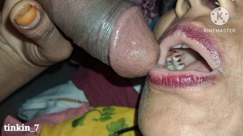Tinkin_7: Wife of Desi Village Put Her in Her Mouth
