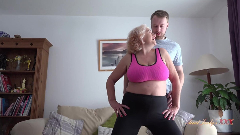 Aunt Judy's XXX: AuntJudysXXX - Busty Mature BBW Camilla Seduces her Personal Trainer