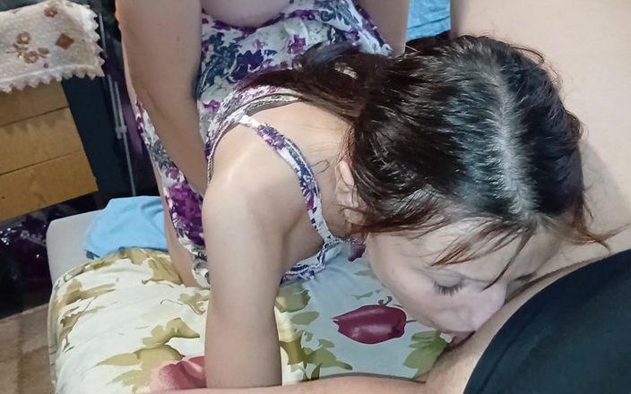 Lesbian-candys: Enquanto minha namorada estava sendo fodida pelo nosso vizinho, eu...