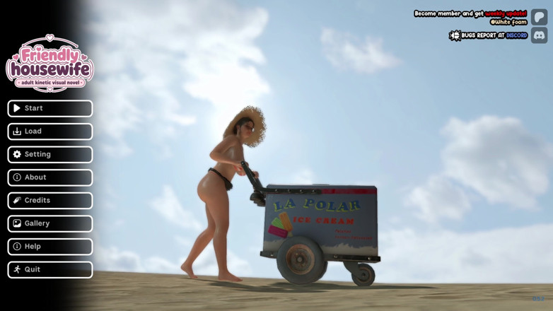 Porny Games: Friendly Housewife by White Foam - Getting Drilled by an Old...