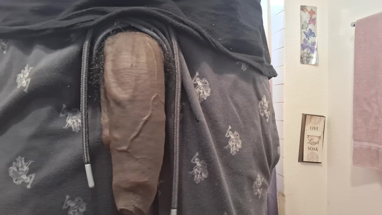 Chocolate Meat Stick: Big Dick Swinging and Uncut BBC Jerking