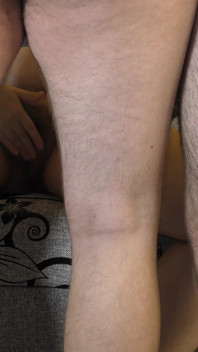 Two Lovers Jerk off After Sex and Double Cum on Wife Very Hairy Pussy - Milky Mari