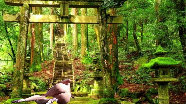 Pai-chan: Japanischer lokaler schrein &amp; pai-chan teil 2