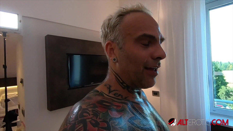 Alt Erotic: Adel Asanti taking a big hard cock