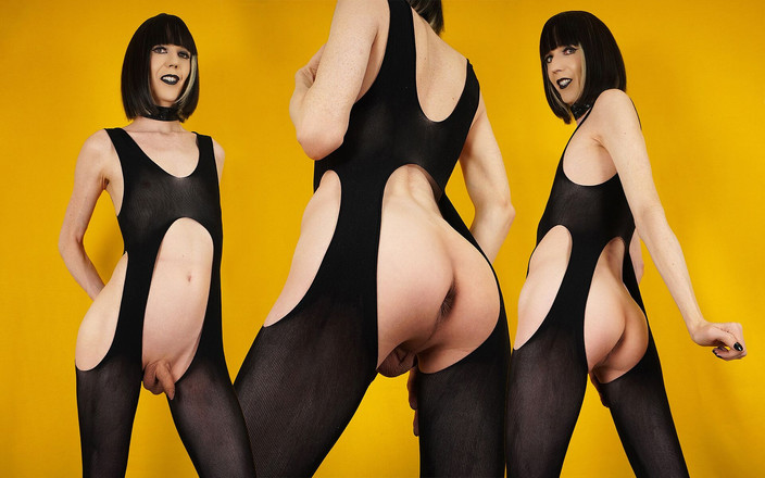 Alisya JC: Bodystocking negru