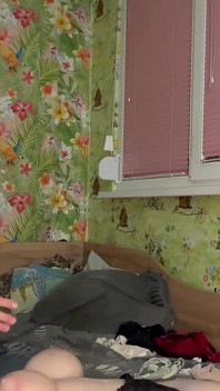 Surprise for the Good Boy Dirty Panty Pervert with Big Cock