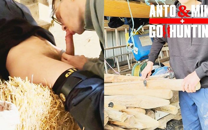 AntoGoesHunting: Straight Married Farmer Get's Sucked in His Barn and We...