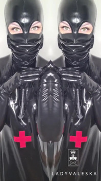 spust jedzenia dla gumowej kliniki Lady Valeski