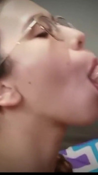 Deep Blowjob with a Beautiful Horny Latina