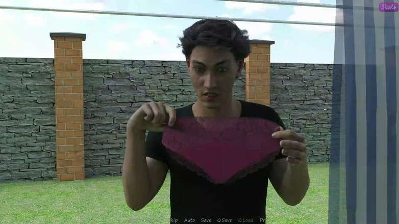 Adultgameplayvideos studio: 我继兄弟的妻子 #5 我发现了詹妮弗的内裤，她让我闻一下