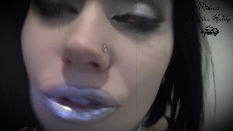 Goddess Misha Goldy: My silver lips