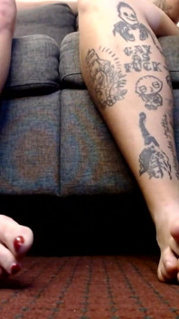 Double Toes Soles Feet Natural