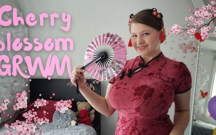 Tina Angel: Cherry Blossom Grwm, tachinare moale și senzuală într-un Cheongsam