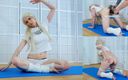 MineaXX2: Während yoga 4 gestört - arsch und muschi zum wilden orgasmus gedehnt