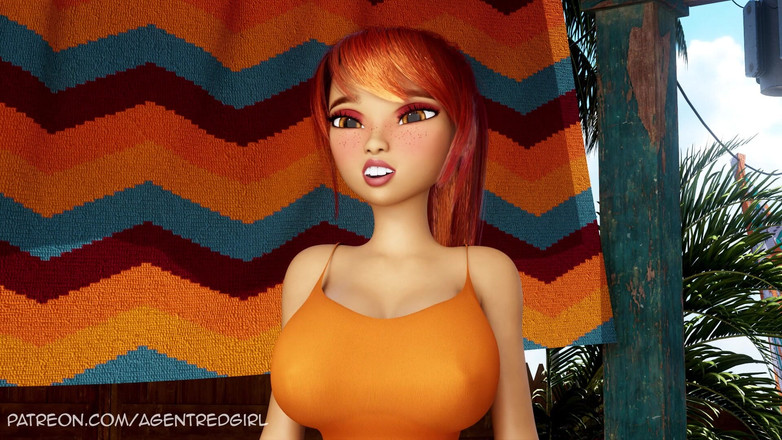 Agent Red Girl: Sexsona bölüm 5 - ouroboros! - Futanari yuna ve mikimi bir futanari seks...