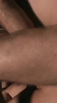 Naughty Blonde Is Caged in by Three Dudes and Sucks All of Their Cocks