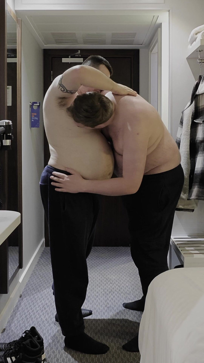 uktattooedchub74: Stripping Each Other Episode Eight