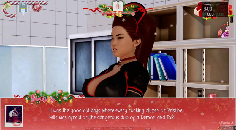 Cumming Gaming: Unlimited Christmas [Xmas hentai porn play] ep.8 arm wrestling against my...