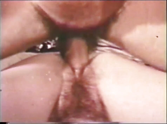 Vintage Usa: Chlupatý penis chlupatá kundička šuká a líže sperma v ústech