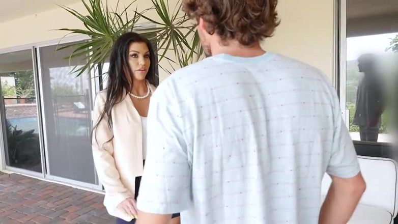 Mylf Official: Mylf - Big fake tits milf (Melissa Lynn) goes down on young...